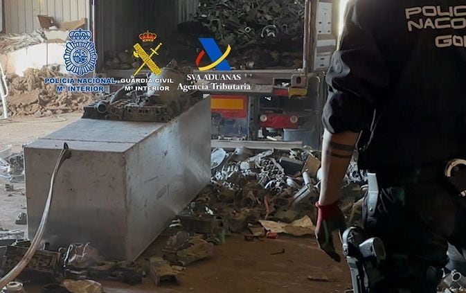 Droga en Chatarra, España