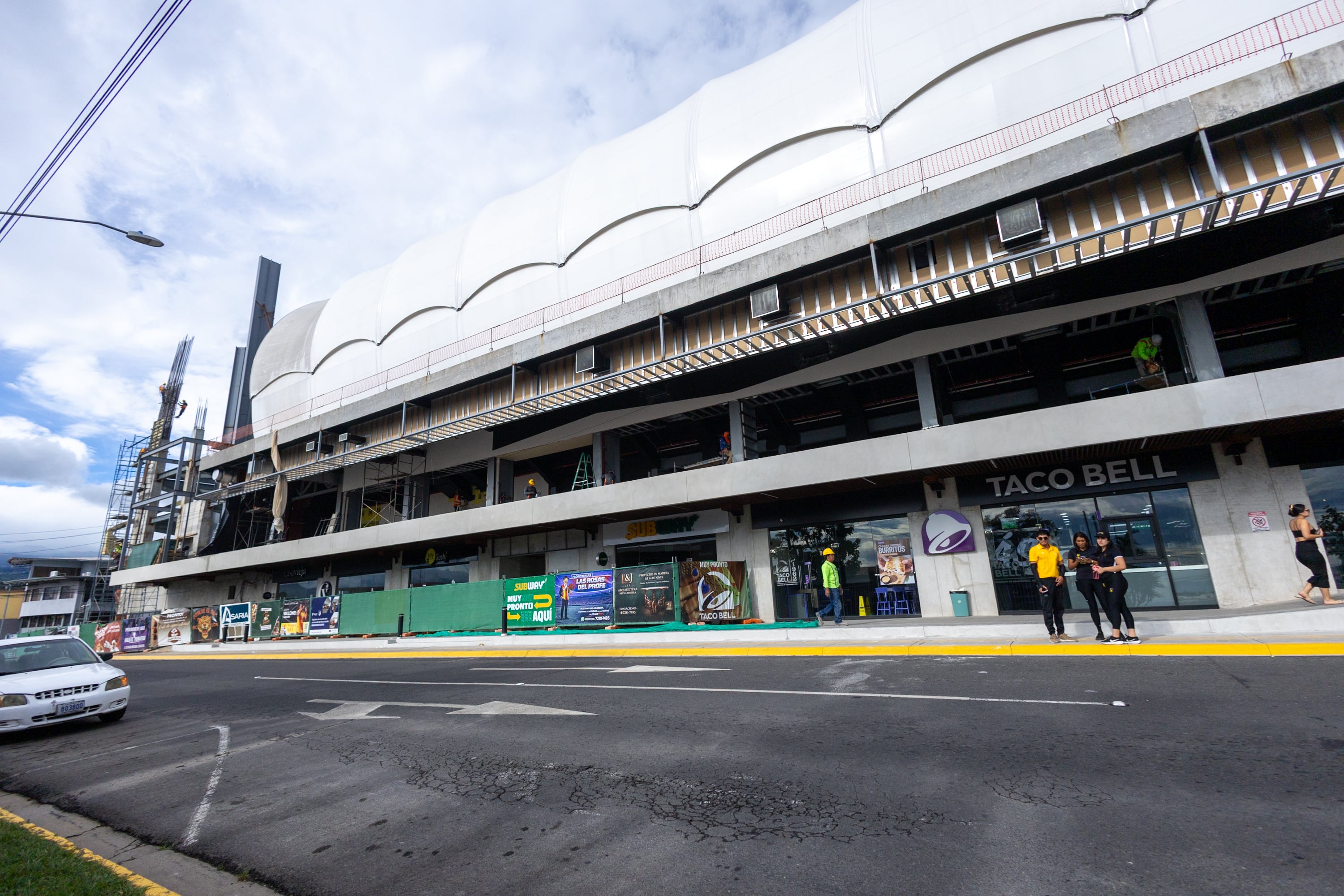 20/05/2026, Costa Rica, Heredia, Nuevo Estadio Eladio Rosabal Cordero, fotografías del avance en la construcción del nuevo estadio del Club Sport Herediano.