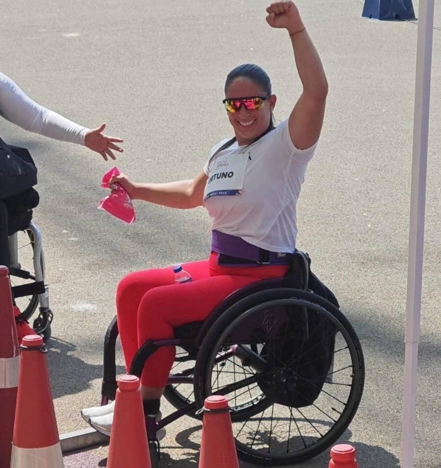 Amalia Ortuño
Mundial de Para Atletismo
lanzamiento de disco (18,98 metros)
Récord nacional
27 de setiembre del 2025
Fotografía: Cristina Sequeira