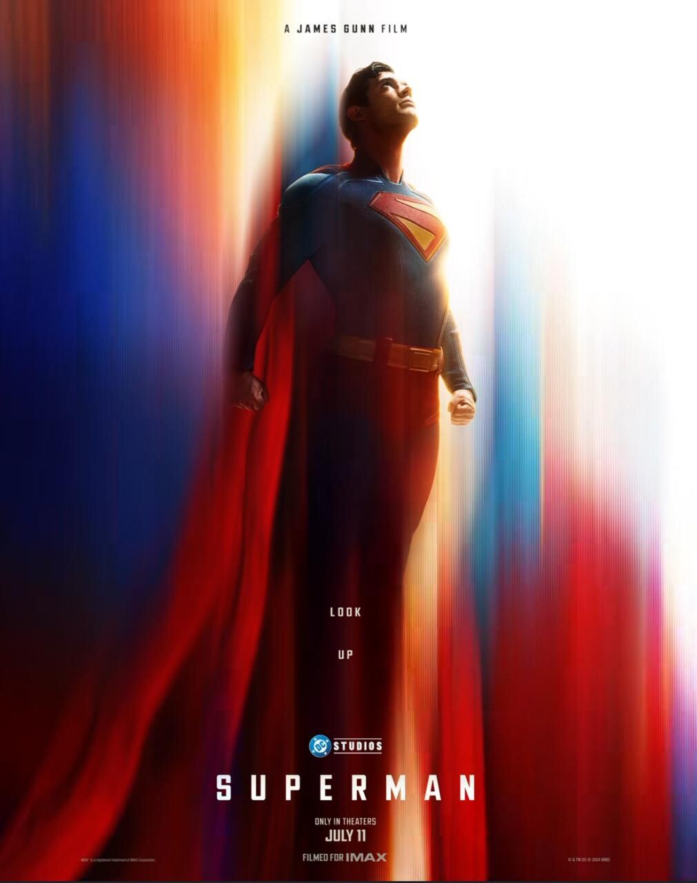 Póster de 'Superman', película que se estrenará en julio de 2025.