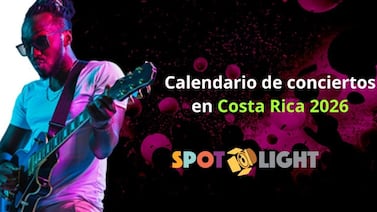 ¿Cuáles conciertos están confirmados para Costa Rica en el 2026?