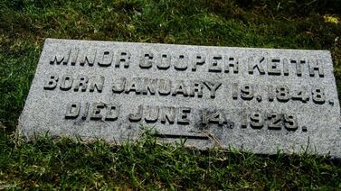Minor Cooper Keith, una historia en dos lápidas