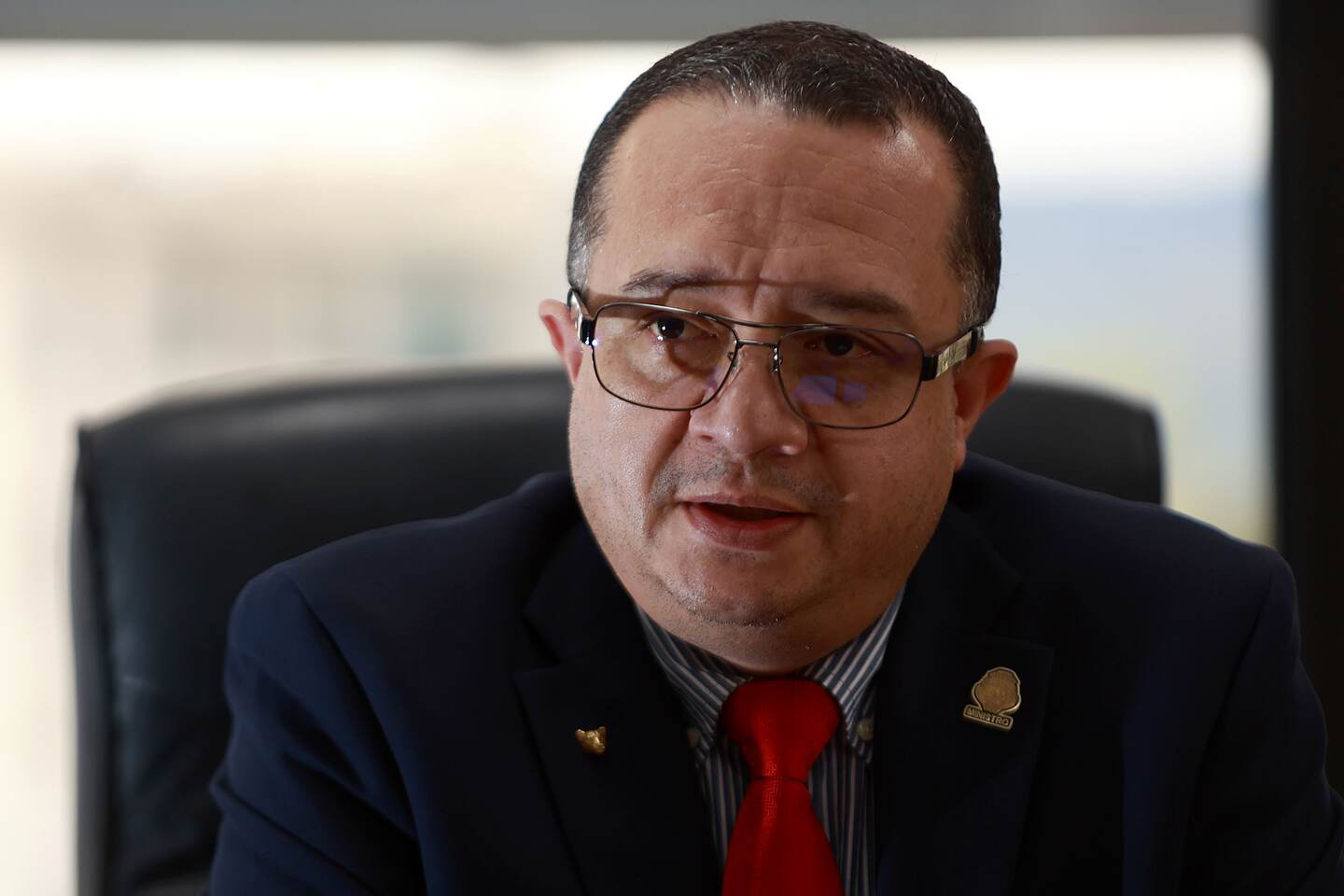 Gerald Campos, ministro de Justicia y Paz