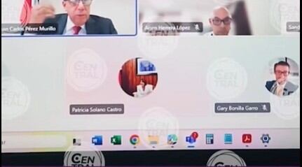 Randall Zuñiga supuesta captura de chat filtrada