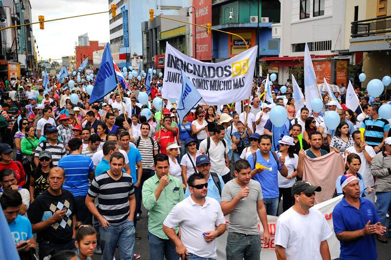 La ANEP convocó a una marcha el martes en San José. | ARCHIVO