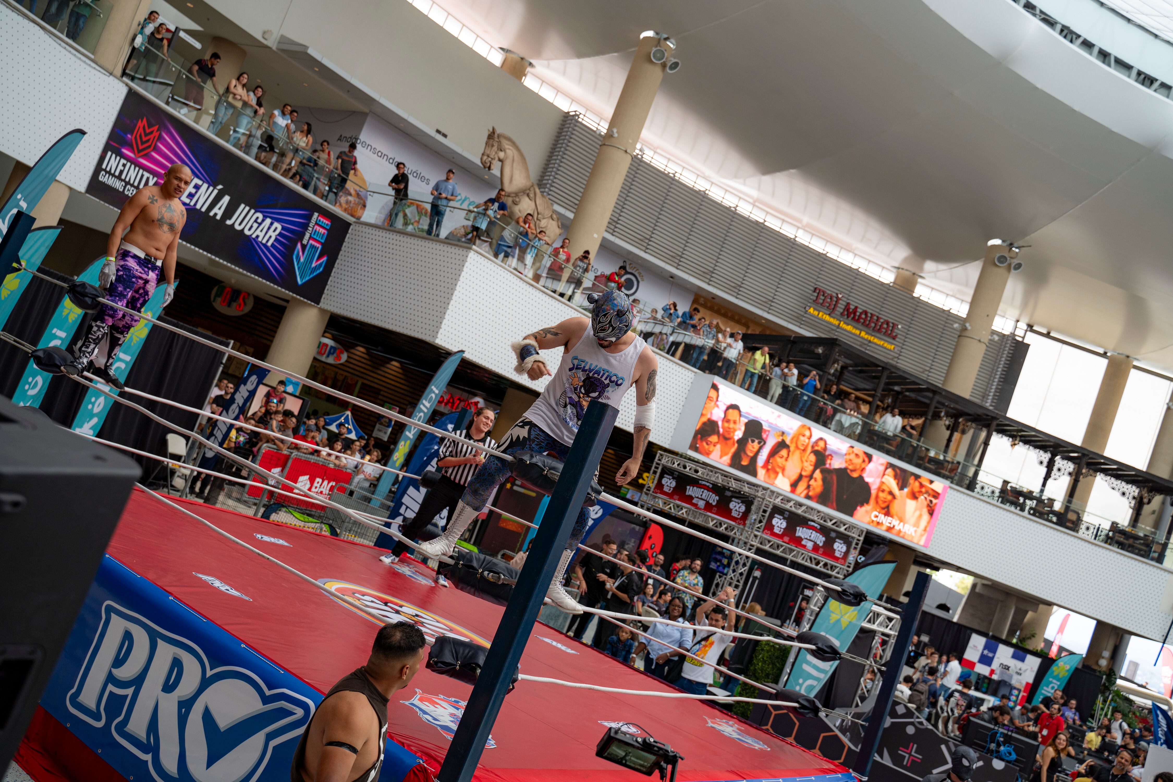 La lucha libre va a formar parte importante de las actividades del INFINITY Play 2024. Foto cortesía de INFINITY Play.
