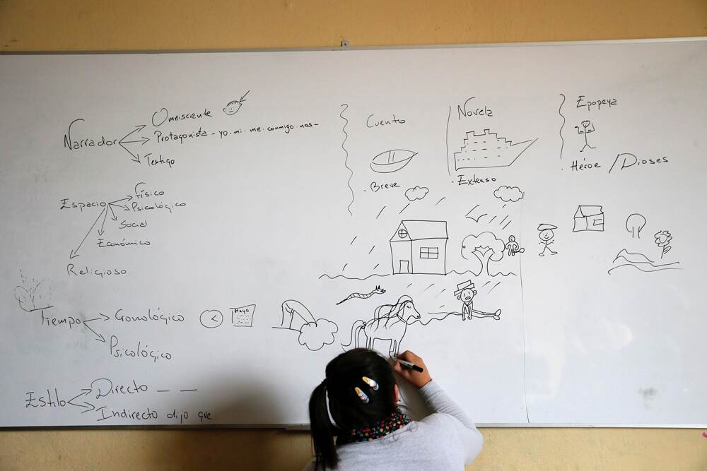 Transvida atiende a mujeres trans que han abandonado sus estudios de primaria y secundaria. | FOTO: MAYELA LÓPEZ.