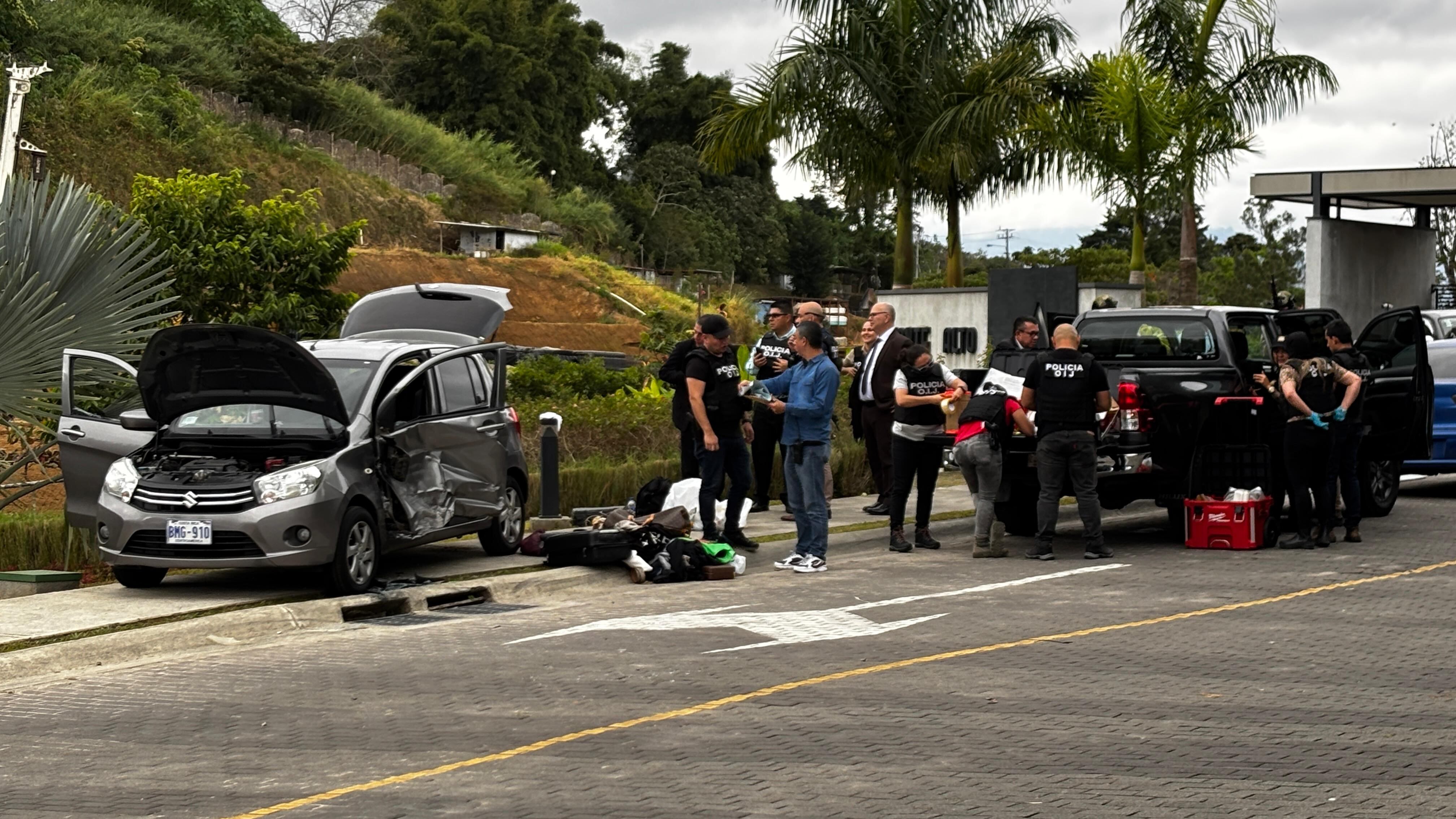 La detención se logró frente al Colegio Técnico Profesional de Granadilla, en la entrada de condominios Monte Alto.