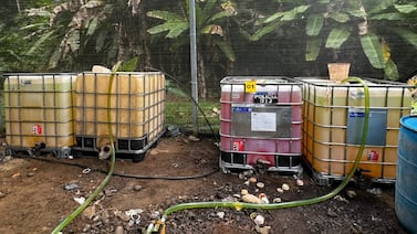 El rastro de una manguera de un kilómetro llevó al OIJ hasta el grupo que robaba combustible en Limón