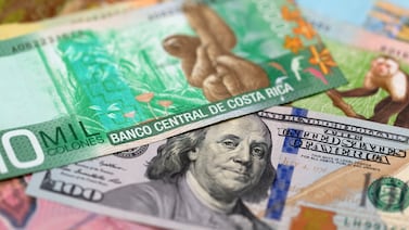 Tipo de cambio a nivel del 2005: Precio del dólar toca un nuevo mínimo en Costa Rica