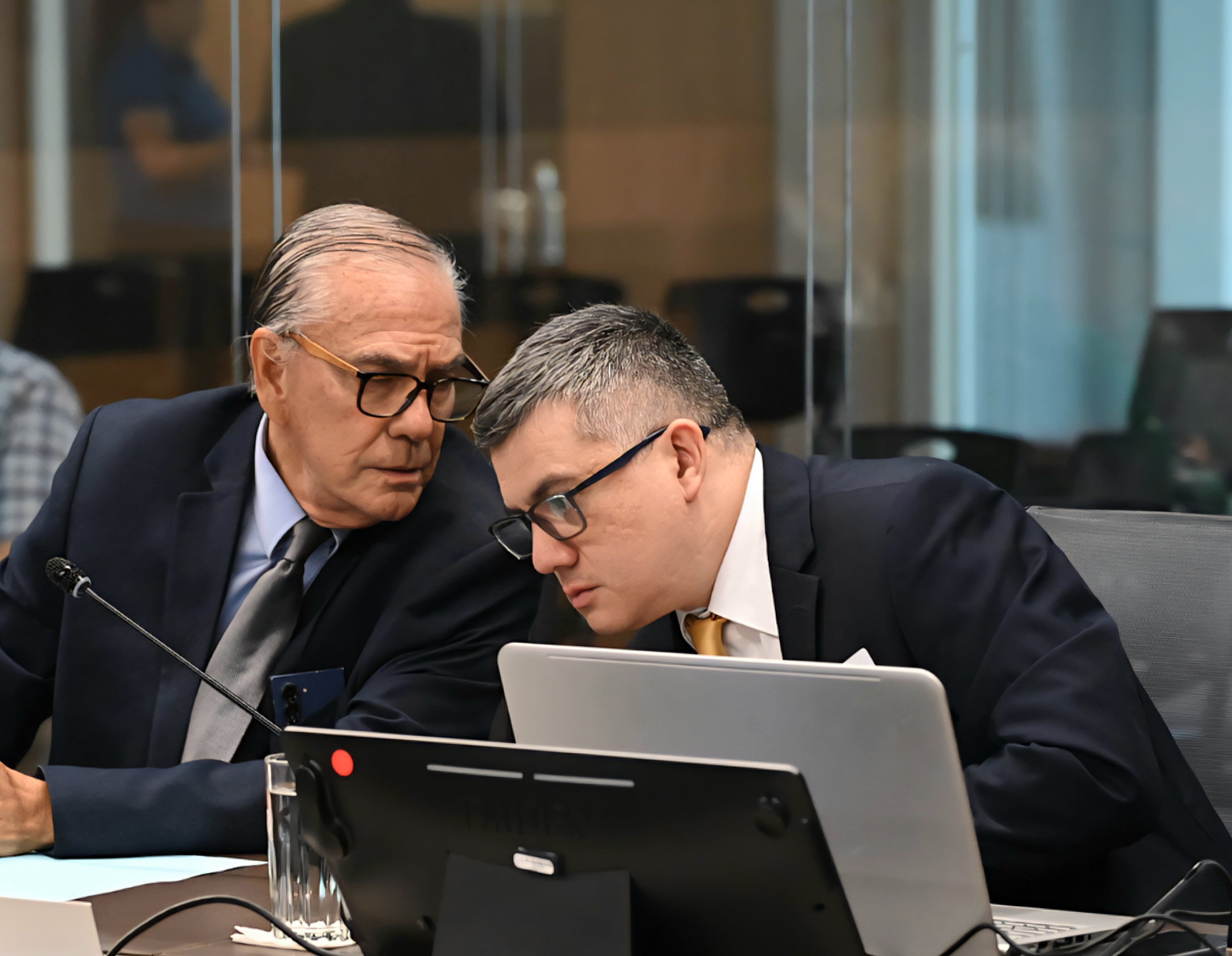 10 de julio del 2025. 13:00 hrs. Asamblea Legislativa. La Junta Directiva del Banco Nacional nombrada en días recientes por el gobierno de Rodrigo Cháves comparece ante la Comisión de Control de Ingreso y Gasto. Maximiliano Alvarado Ramírez (presidente), Noylin Cruz Suárez (vicepresidenta), Rolando Saborío Jiménez (secretario) y los directores María Brenes Quesada, María del Milagro Solórzano León, Anabelle Chaves Soto y Randall Monge Saborío. Foto: Albert Marín.