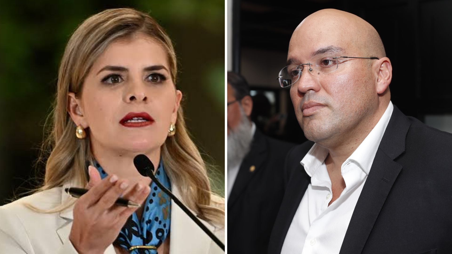 Laura Fernández y Edgardo Araya
