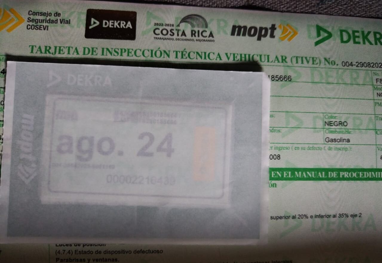 Experiencia de volver a la inspección técnica vehicular tras dos años de no llevar el carro.