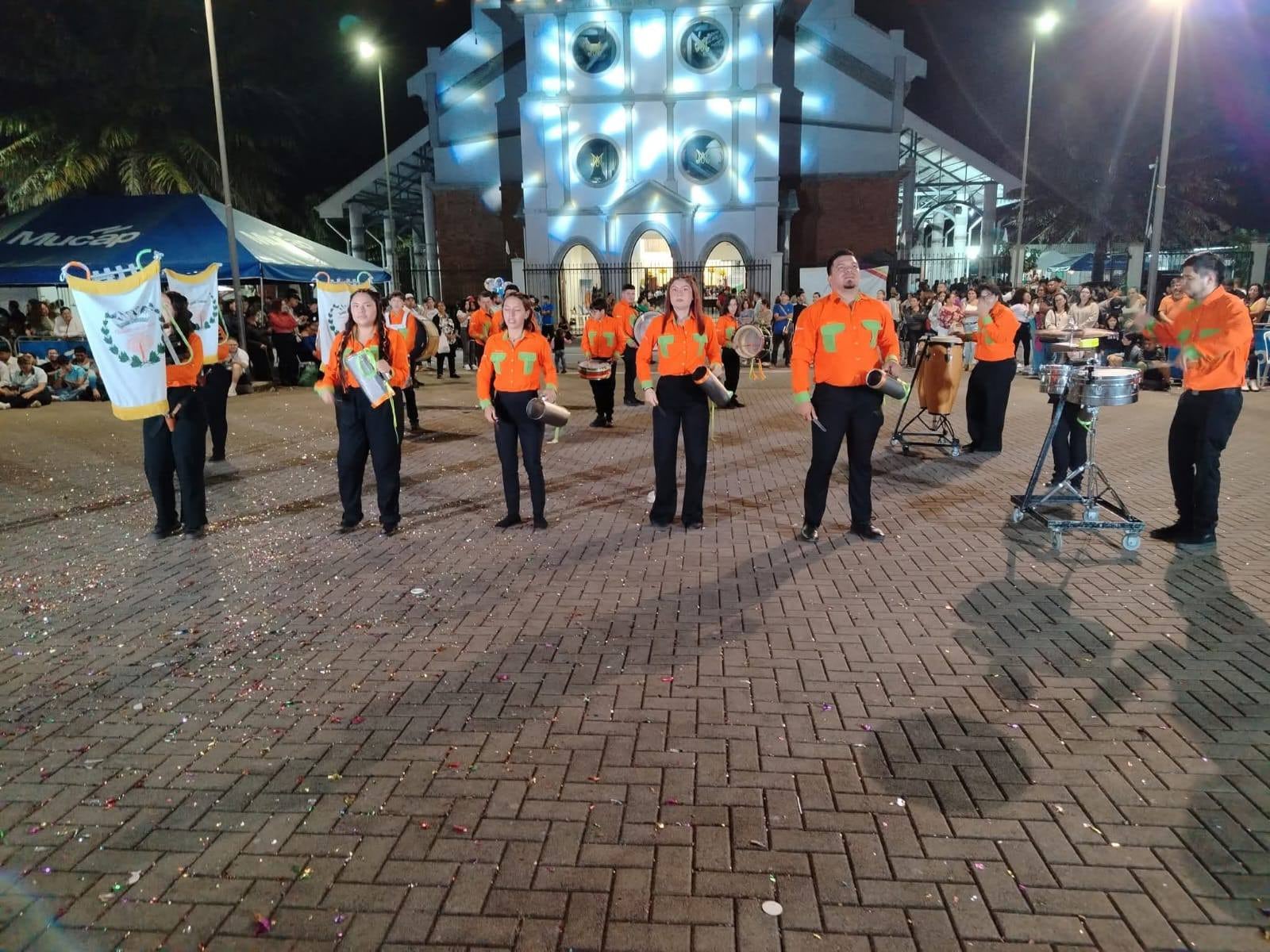 La Banda Comunal de Vuelta de Jorco - Zona Caraigres fue la que más latas recolectó para la Competencia Nacional de Bandas Corazón Verde.