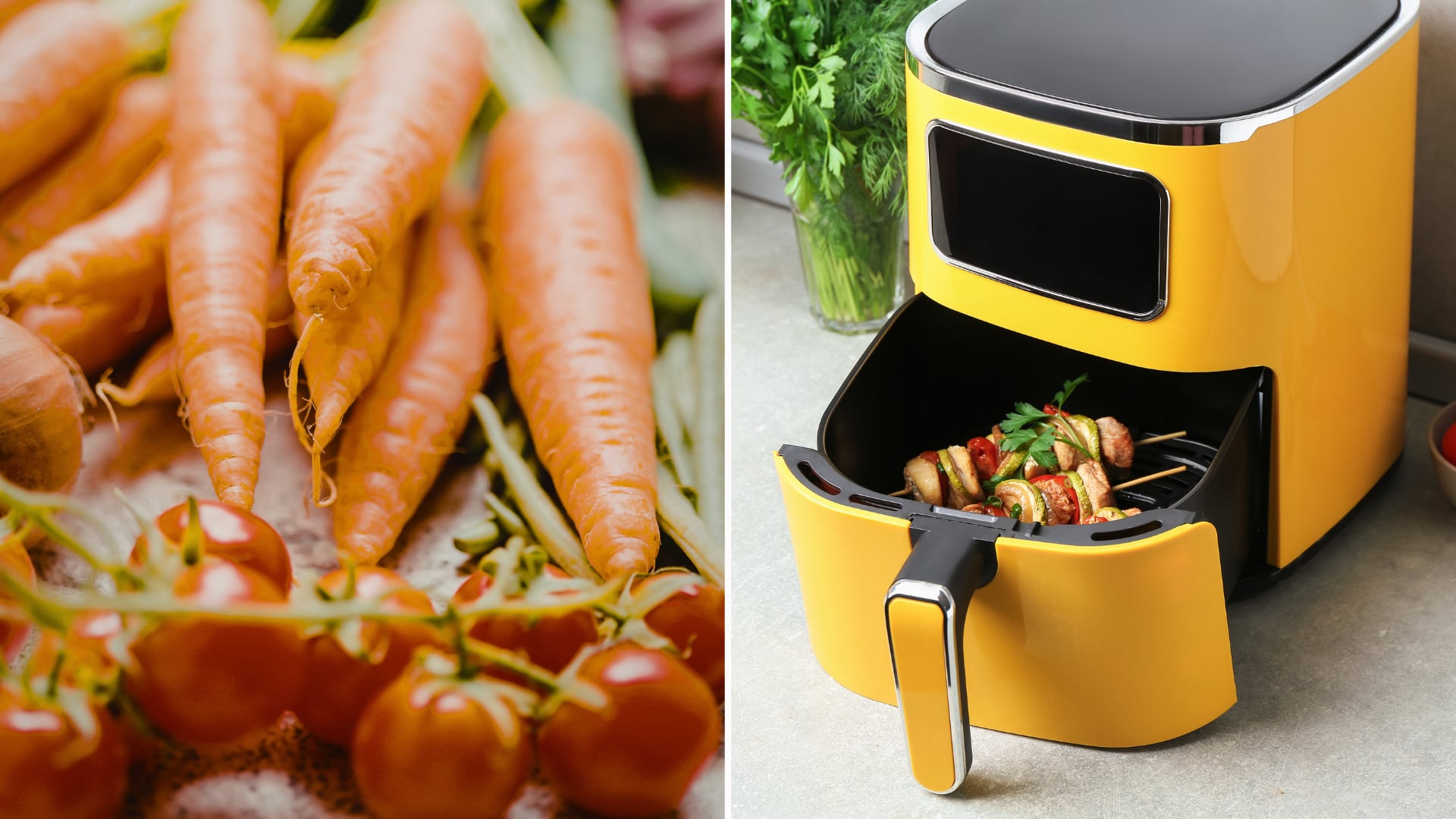 La cocción modifica nutrientes clave en vegetales. La freidora de aire, horno y microondas muestran efectos distintos en carotenoides y consumo eléctrico.