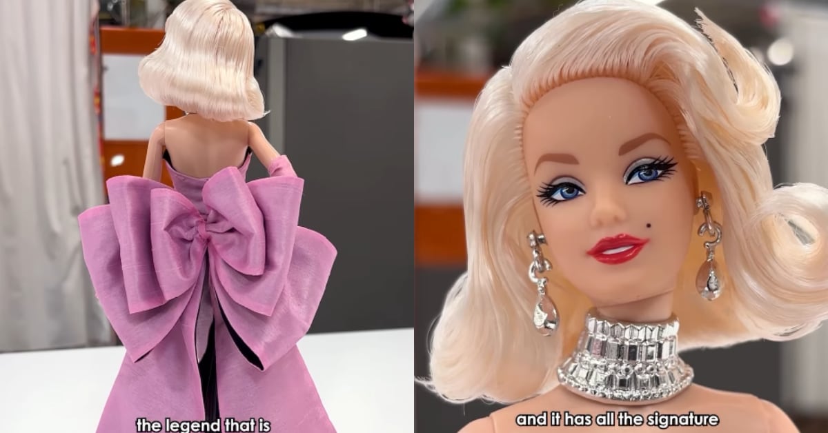 Barbie Marilyn Monroe rinde homenaje a la icónica actriz de Hollywood en el centenario de su nacimiento.