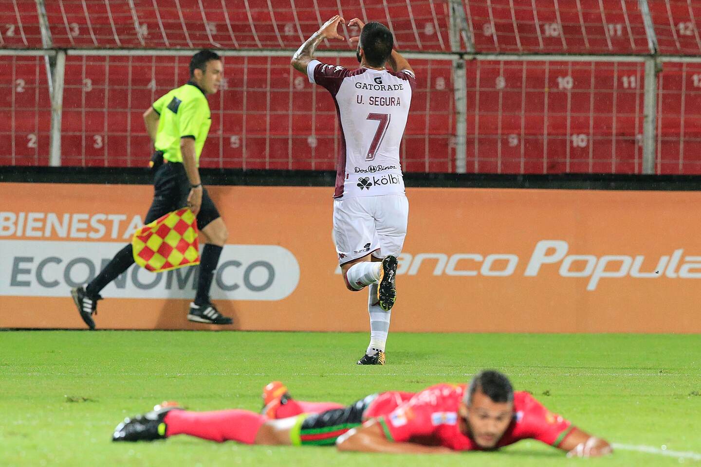 Ulises Segura marcó el 0-1 de Saprissa ante Carmelita