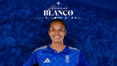 Real Oviedo de España da la bienvenida a Stephannie Blanco