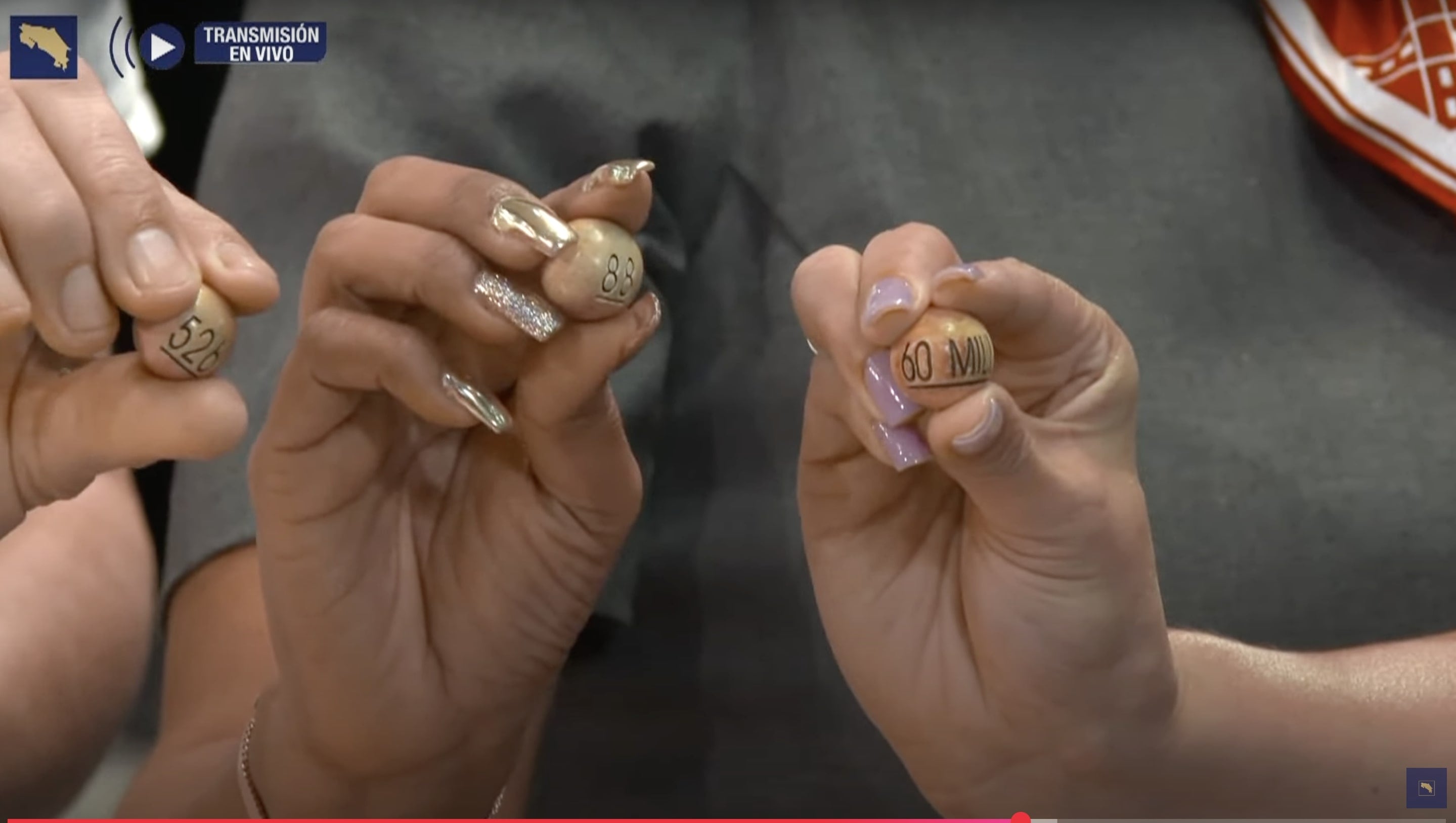 El segundo premio más grande de la noche se hizo el rogado y salió hasta ya avanzada la transmisión.