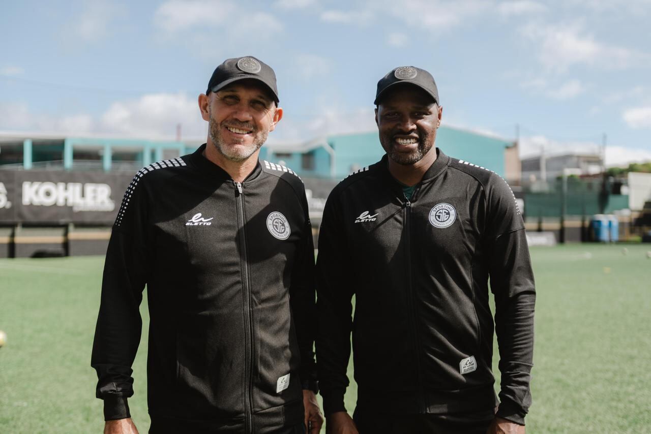 Luis Marín llegó al Sporting con Harold Wallace. Prensa SFC.