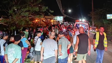 Tres accidentes casi simultáneos dejan un fallecido y varios heridos en San Carlos