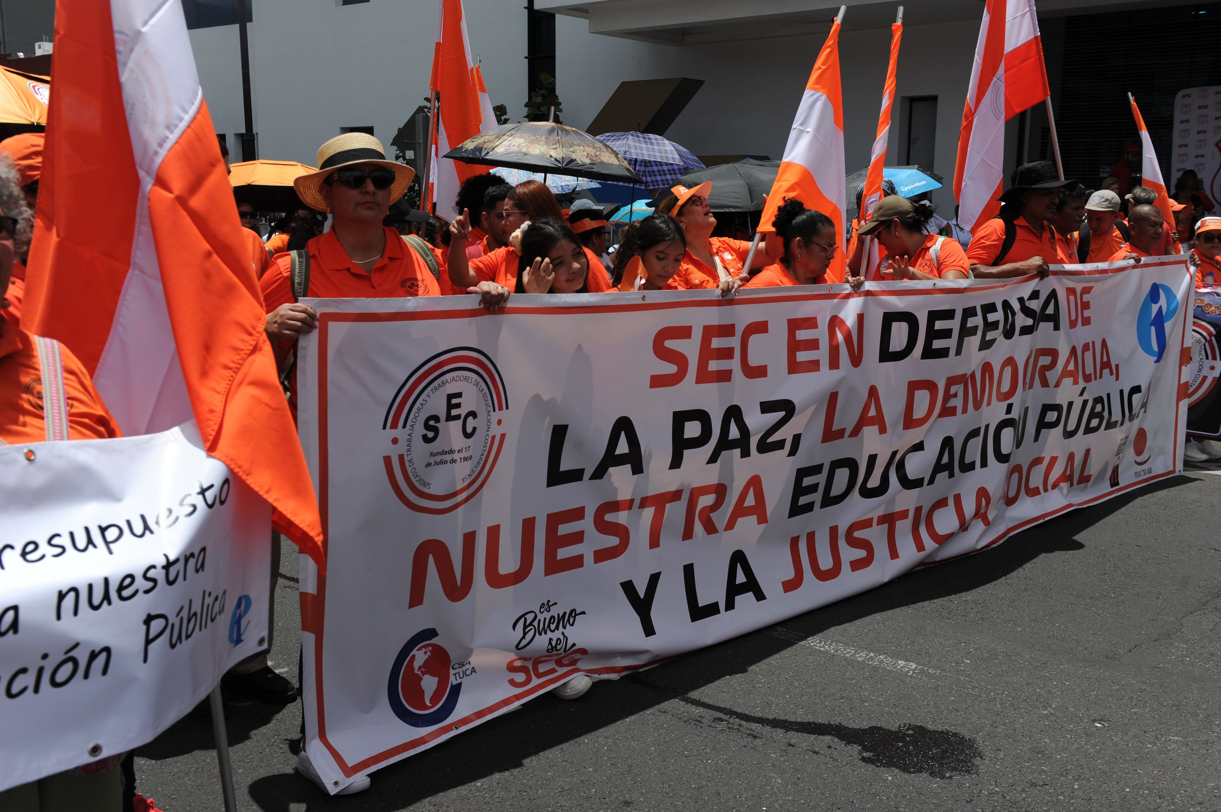 Marcha del trabjador 1 de mayo 2025