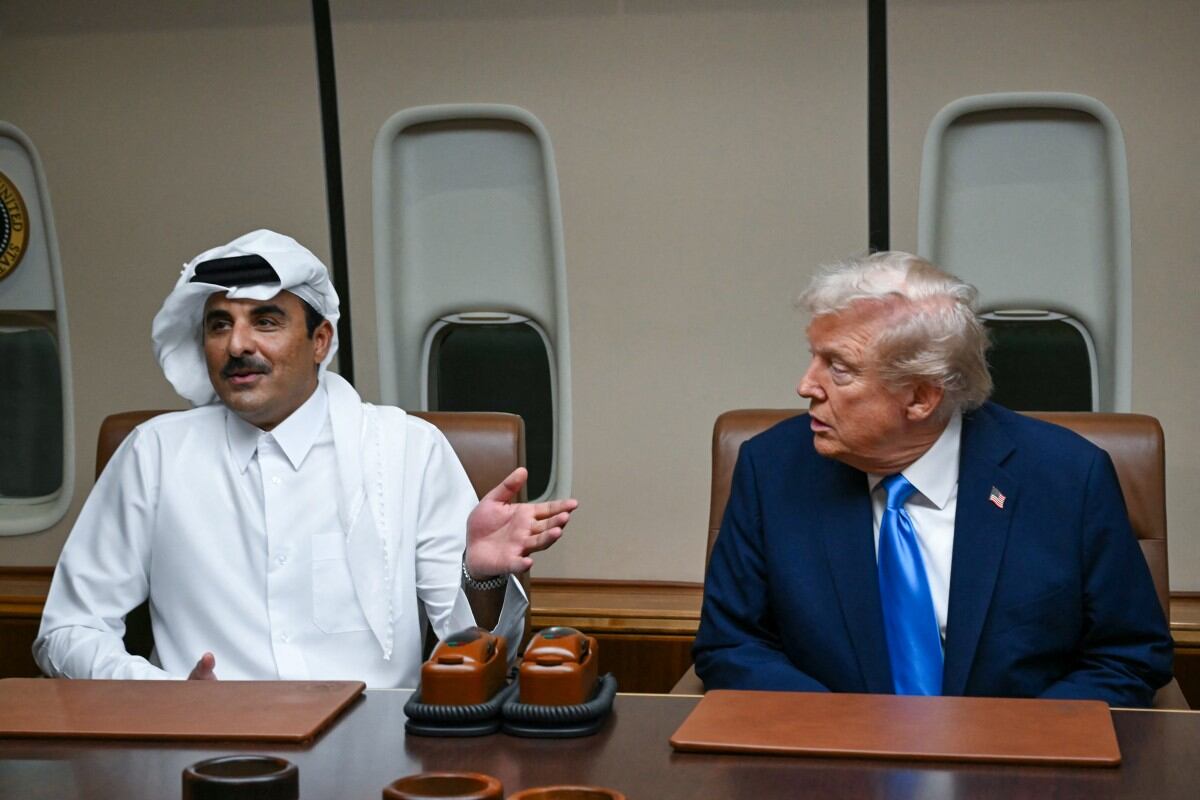 Trump y emir de Catar