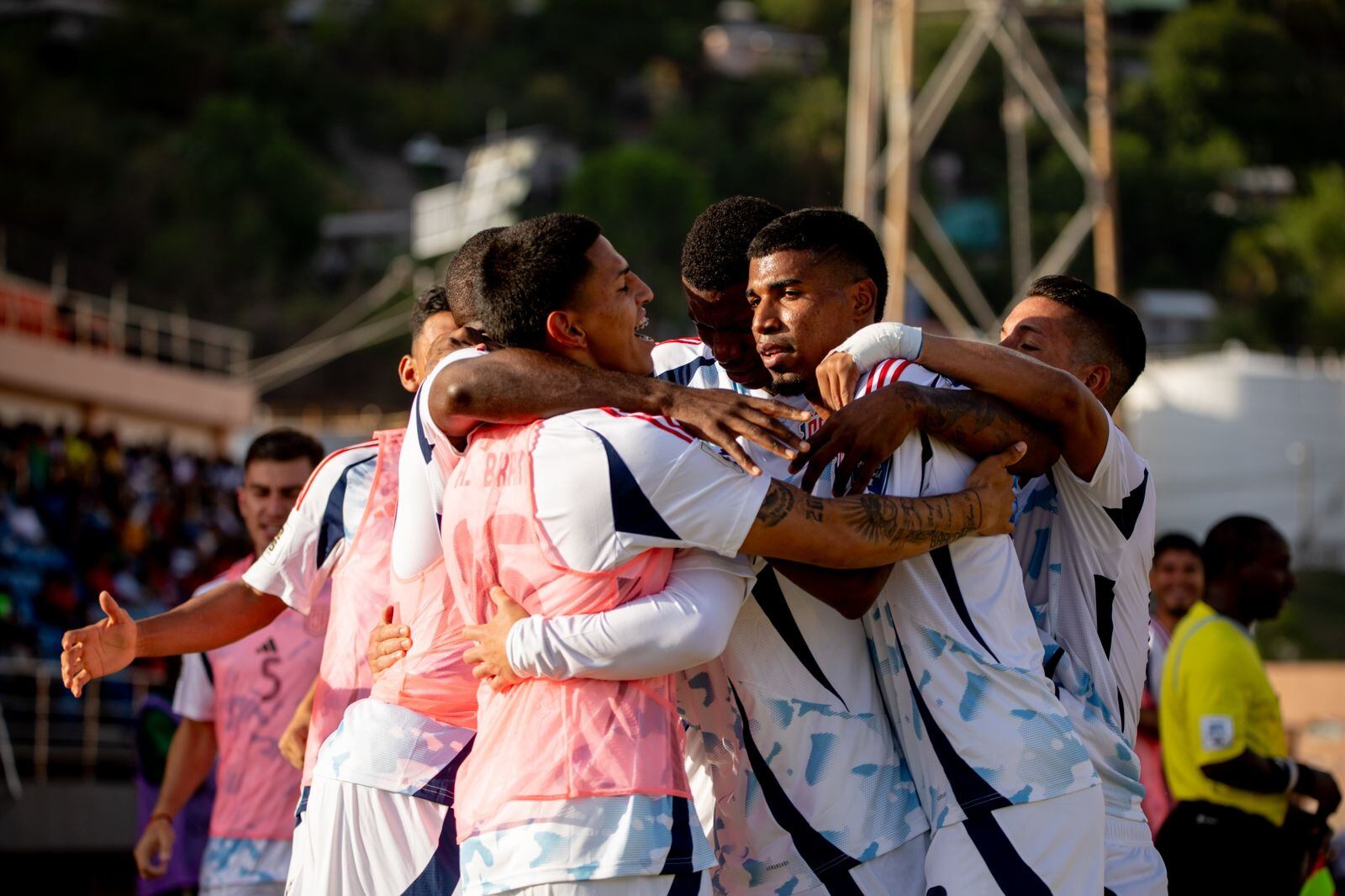 09/06/2024 Granada. La Selección de Granada recibió a la Selección Nacional de Costa Rica, en partido eliminatorio por el área de Concacaf rumbo al campeonato mundial 2026. Foto: Cortesía Fedefútbol