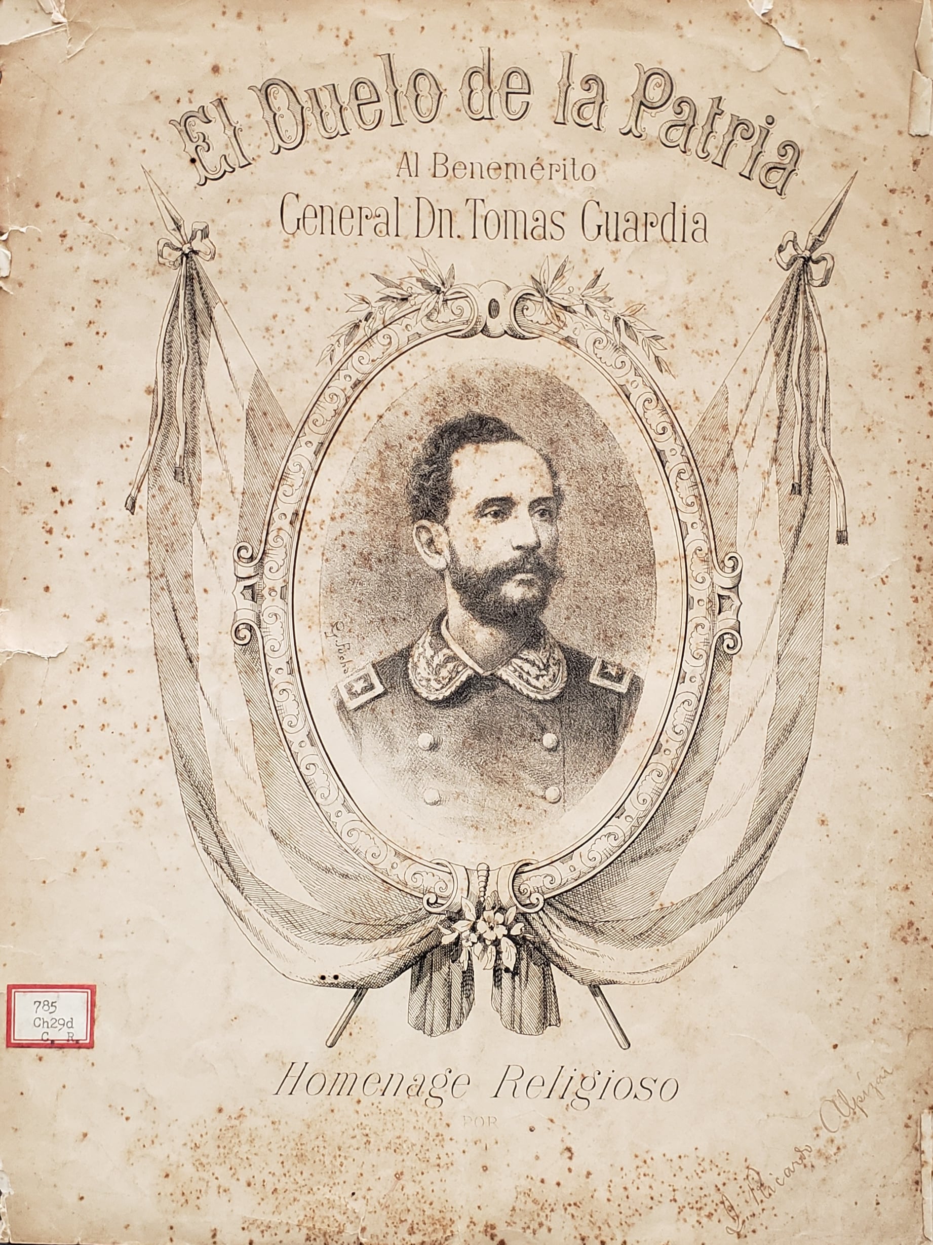 Partitura Duelo de la Patria