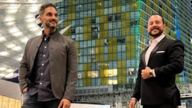 Yiyo Alfaro y Bismarck Méndez vieron a U2 en la impactante Sphere, en Las Vegas