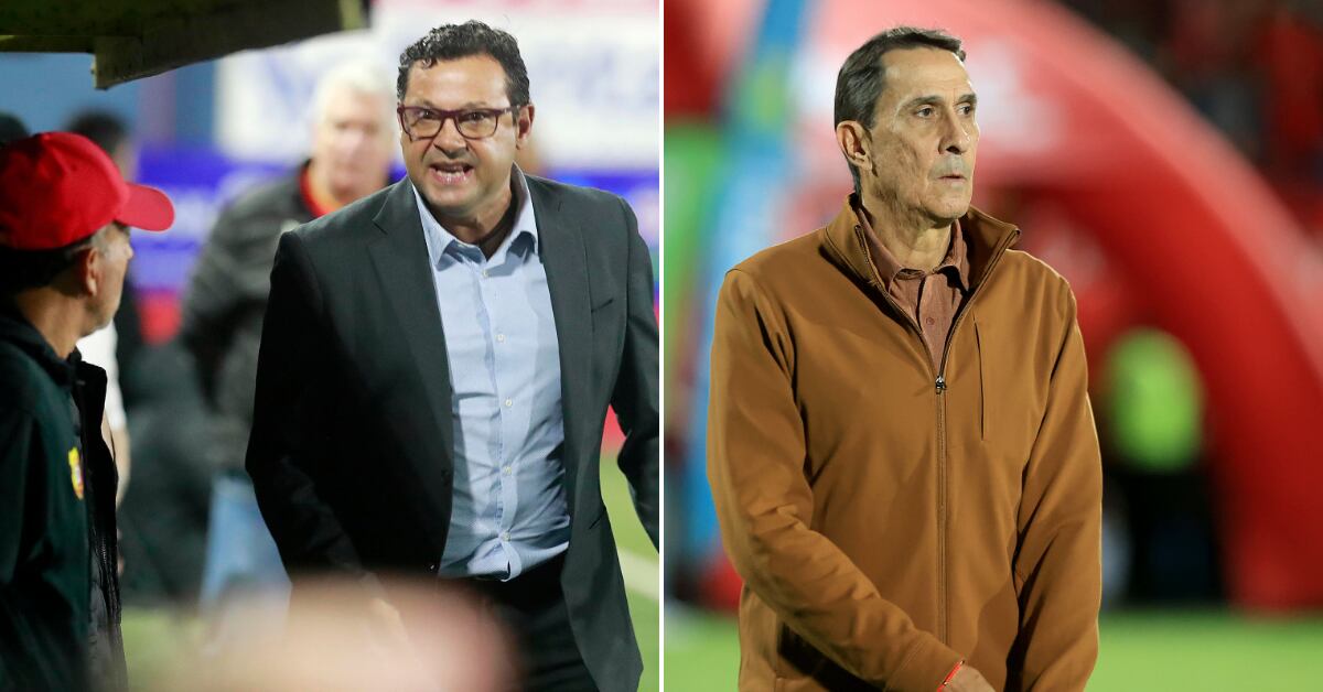 Jeaustin Campos y Alexandre Guimaraes.