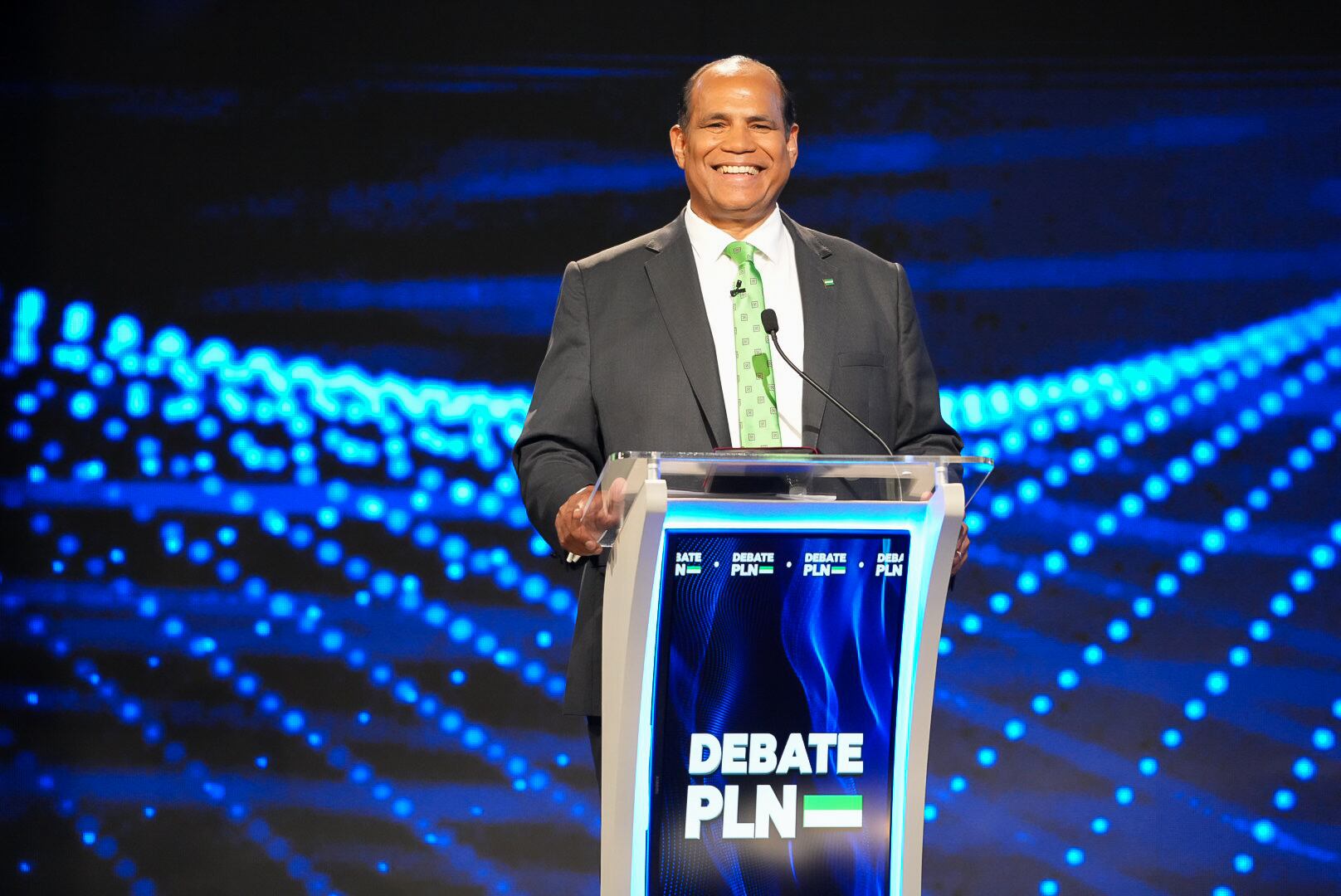 31/03/2025. Debate del PLN. Repretel, San José. Fotografía: Lilly Arce