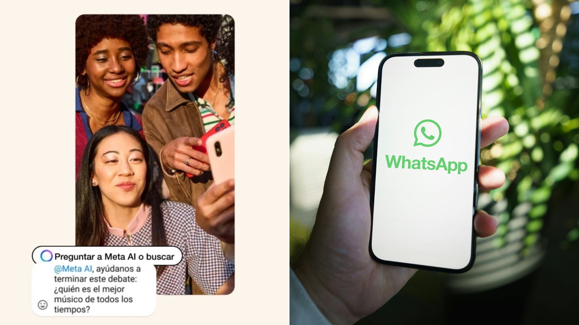 La app de mensajería ensaya un cambio que elimina la pestaña de Comunidades y crea un apartado exclusivo para las funciones de inteligencia artificial.