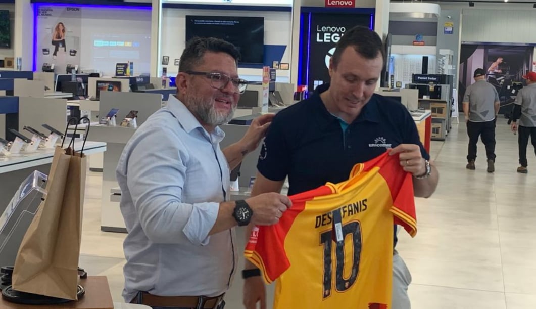 Jafet Soto
Guillermo Destefanis Gerente General de Grupo Unicomer-Gollo.
Convenio con empresa Gollo
20 de marzo del 2021
Fotografía Juan Diego Villarreal