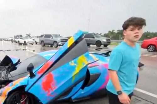 Jack Doherty, famoso youtuber, estrelló carro de 103 millones de colones en vivo, ¡vea el video!