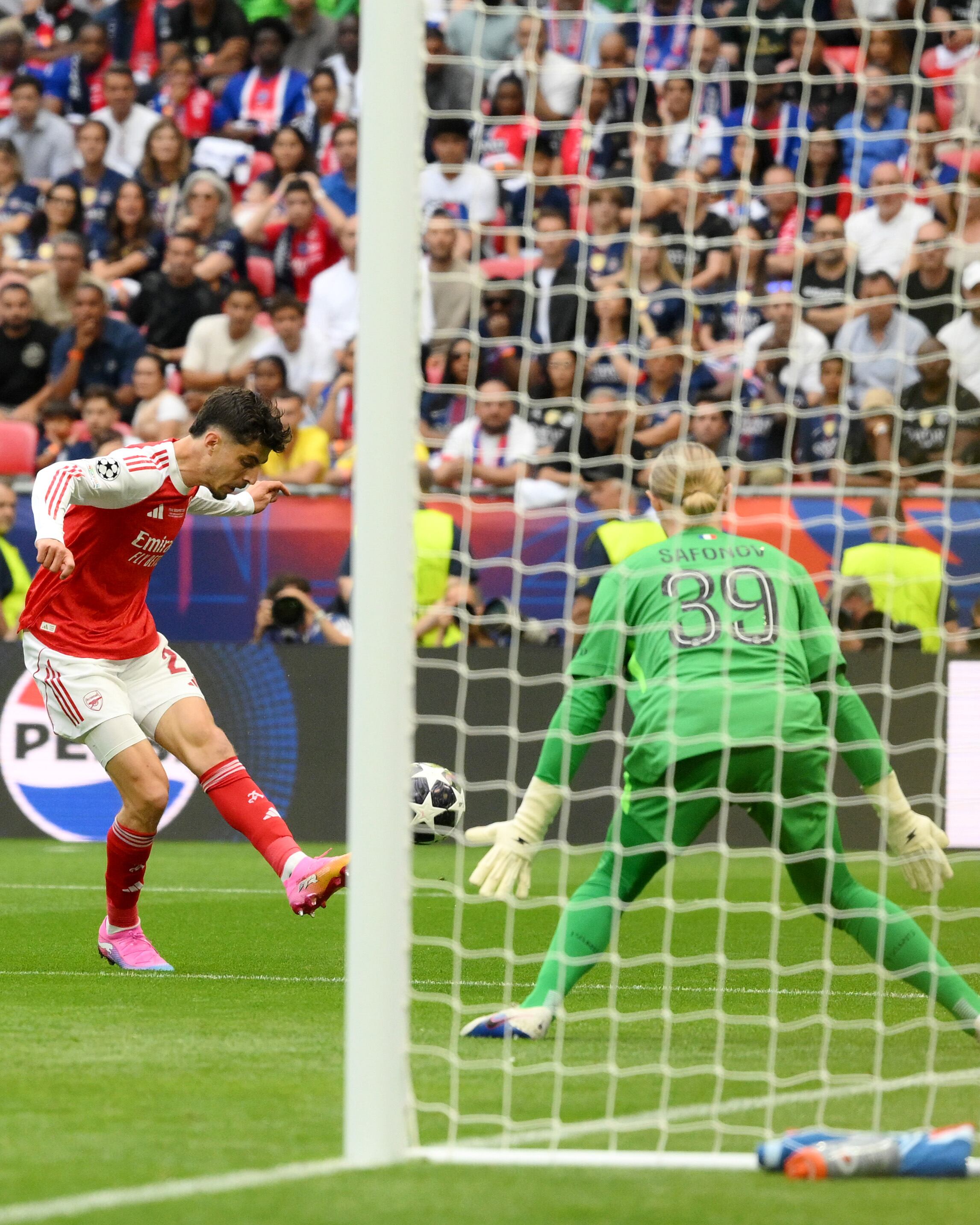 Kai Havertz ratifica en la final de la Champions League que es un jugador que aparece en partidos importantes.
