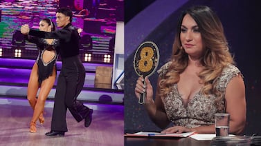 Flor Urbina evalúa el swing criollo de Antuan Fallas y Alhanna Morales en ‘Mira quién baila’