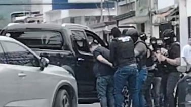 (Video) Así fue la captura del extraditable 19 en el centro de San Ramón