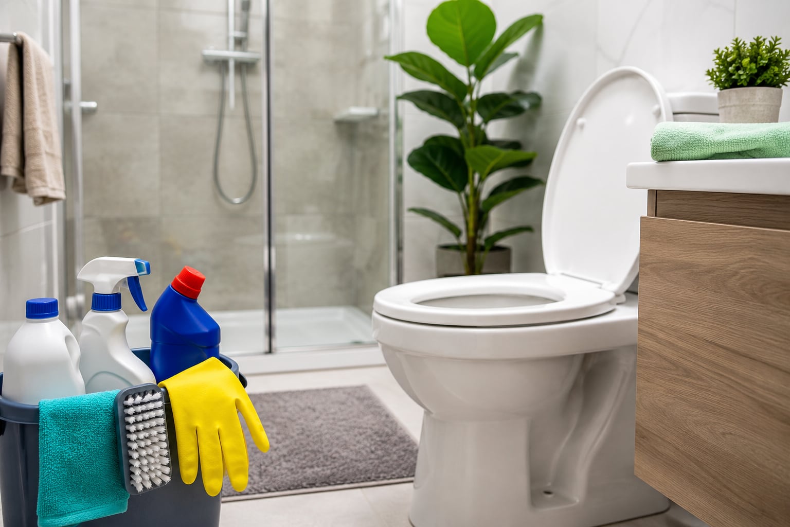 ¿Cada cuánto debe limpiar el baño? La frecuencia clave para evitar hongos, bacterias y malos olores