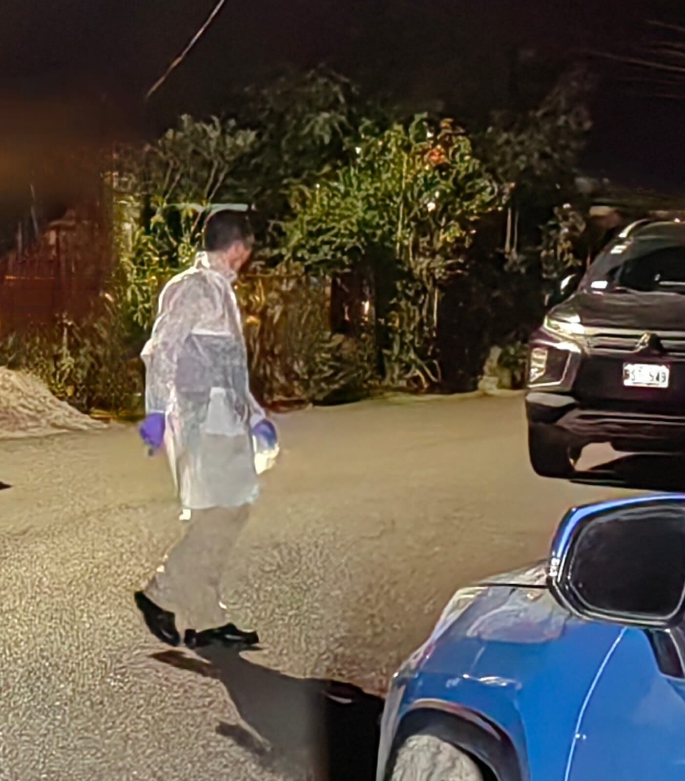 El Organismo de Investigación Judicial (OIJ) llegó al sitio para proceder con las diligencias correspondientes.