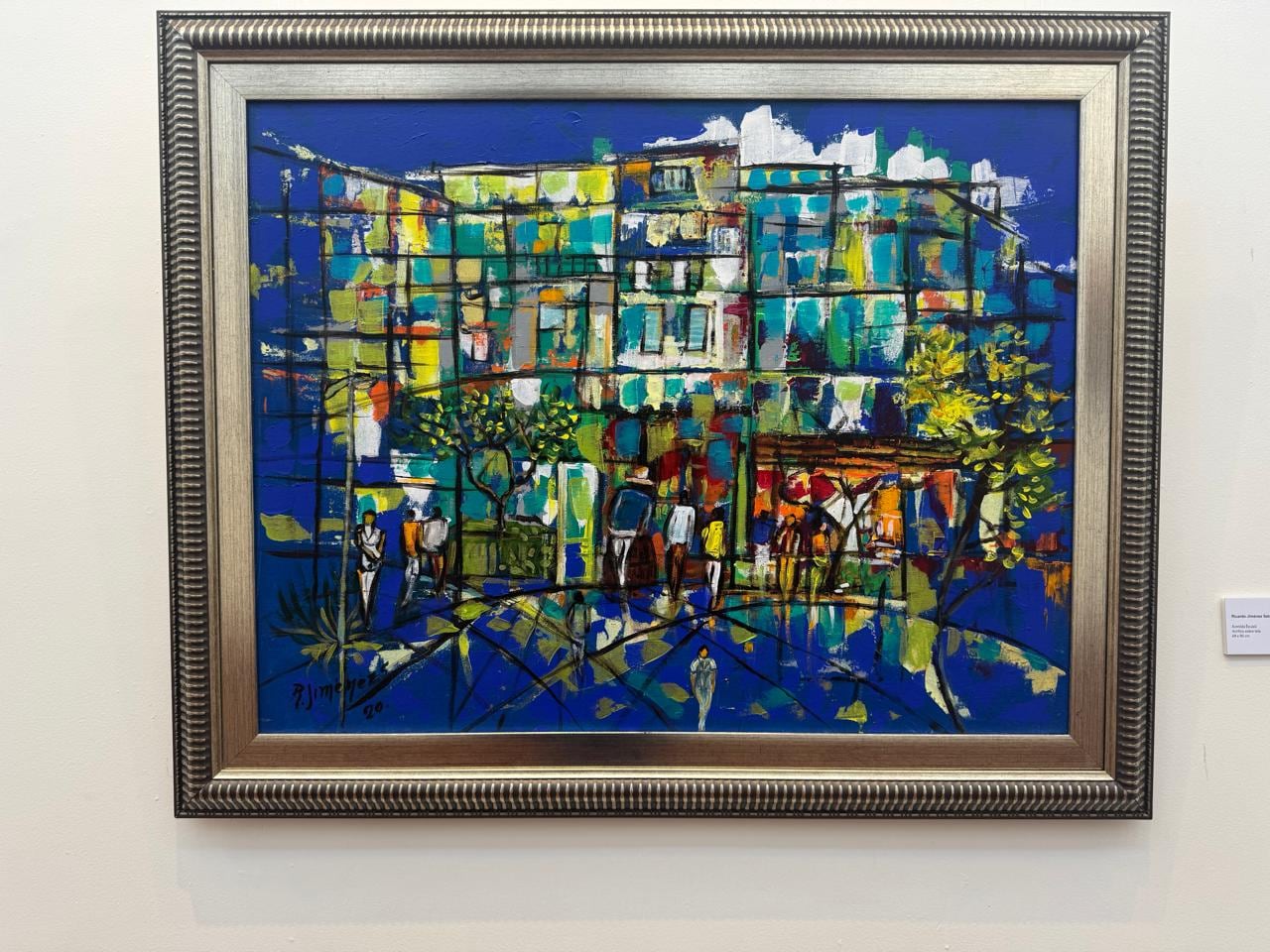 Ricardo Jiménez Salazar es miembro activo del colectivo Pintal, Pintores al Aire Libre de Costa Rica, y exprofesor de la Casa del Artista.