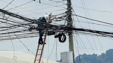 Cortes de luz programados por el ICE afectarán ocho zonas del país este miércoles