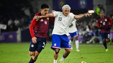 La impactante ‘herida de guerra’ que le quedó a un jugador en partido Estados Unidos vs. Costa Rica