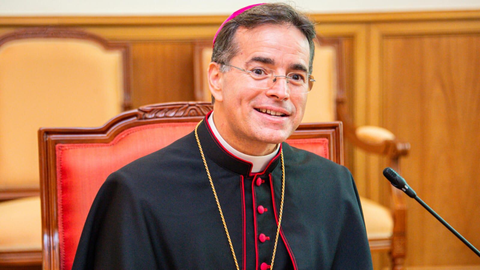 Monseñor Mark Gererard Miles, nuevo nuncio apostólico en Costa Rica. Martes 9 de julio 2024