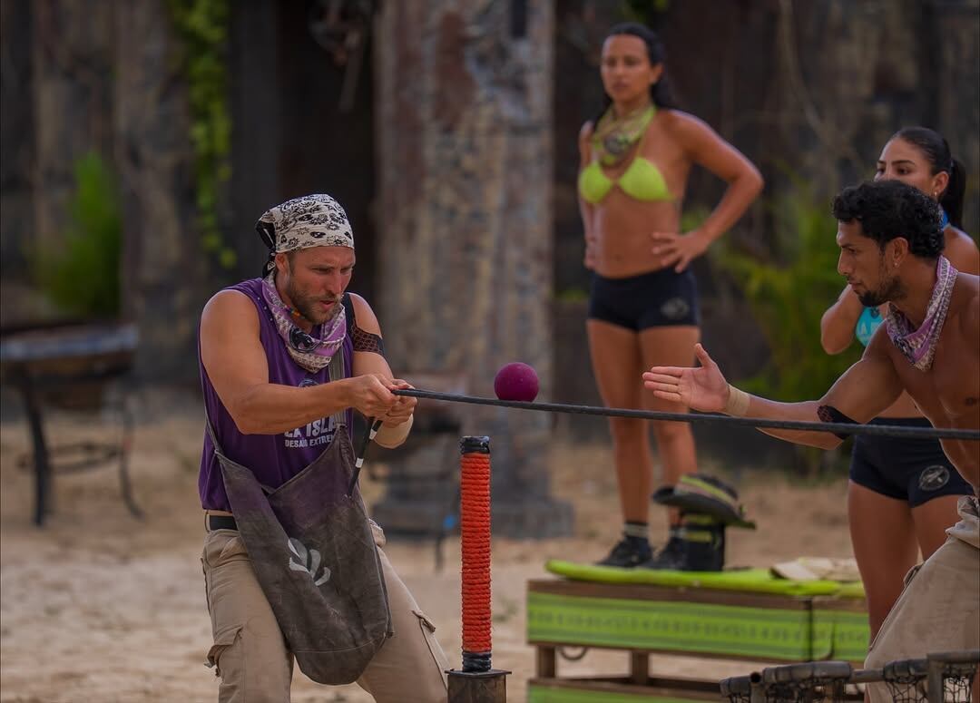 Gary Centeno, costarricense en el programa "La isla: Desafío extremo" de Telemundo