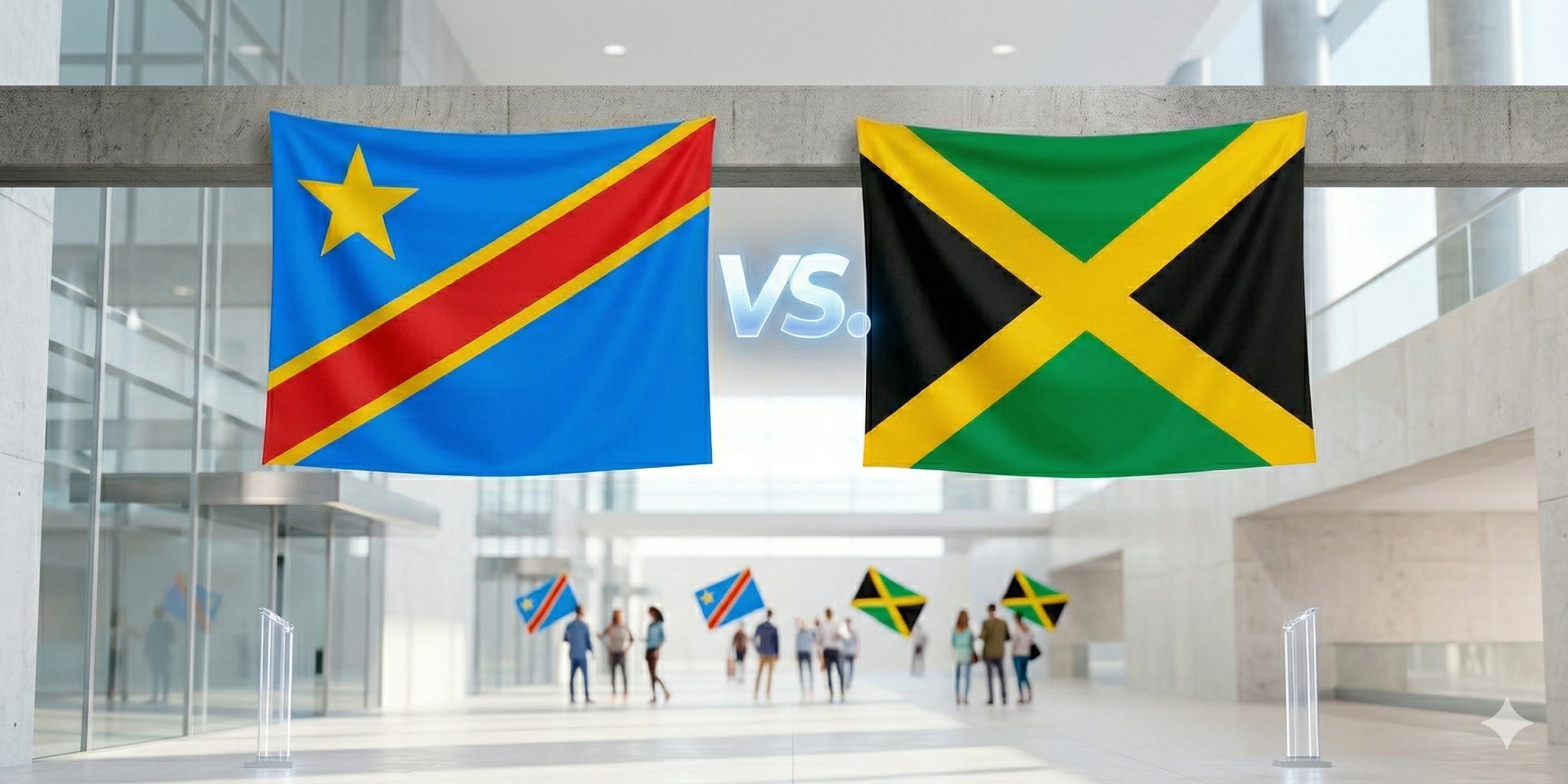 El martes 31 de marzo será el juego de repechaje entre República Democrática de Congo y Jamaica.