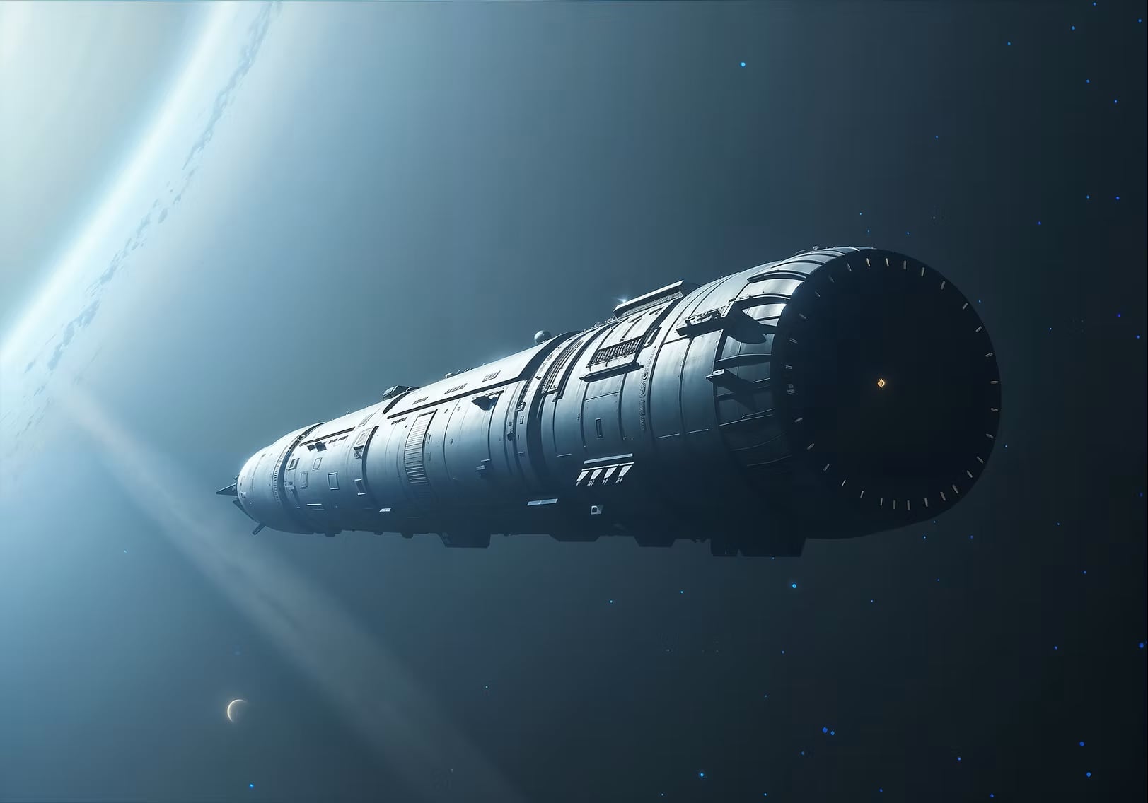 Científicos diseñaron una megaestructura espacial de 58 kilómetros para una misión humana de cuatro siglos fuera del sistema solar.