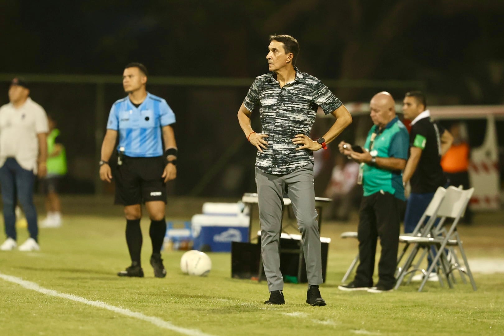 26/03/2024, Guanacaste, Estadio Edgardo Baltodano, partido de la jornada 14 del torneo de clausura 2024 entre el Municipal Liberia y la Liga Deportiva Alajuelense.