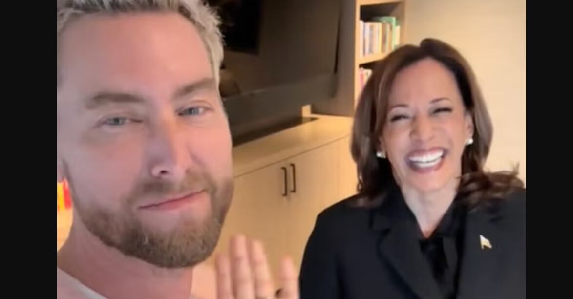 Kamala Harris Lance Bass