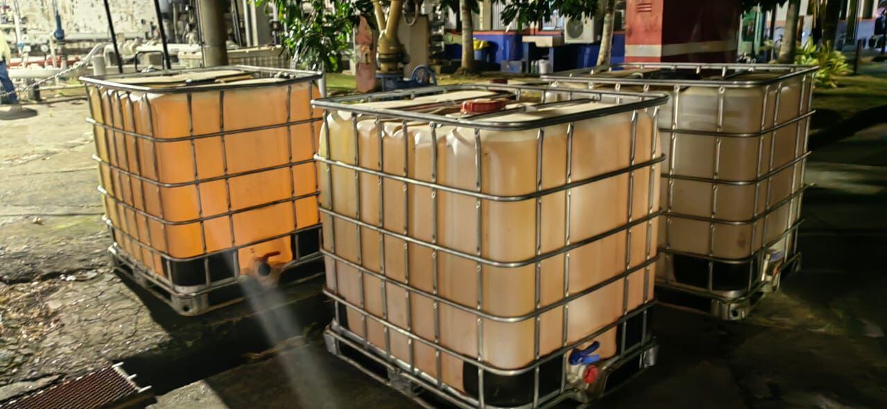 Los 8 mil litros de diésel están valorados en más de ¢400 millones. Foto Recope.